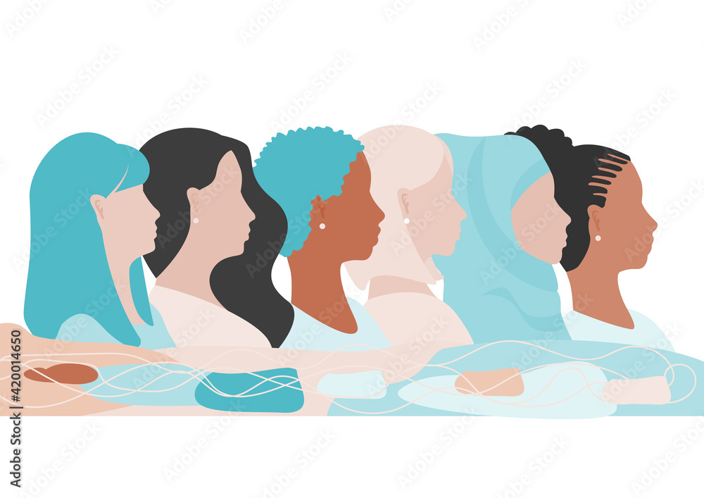 Girls of different nationalities Girls of different nationalities