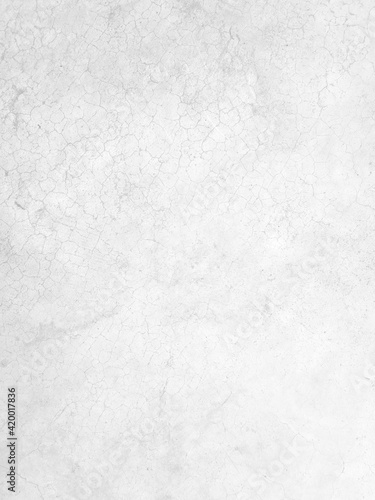 White concrete wall background in vintage style for graphic design or wallpaper