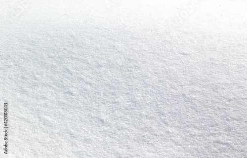 snow surface and snow for backgrounds and textures
