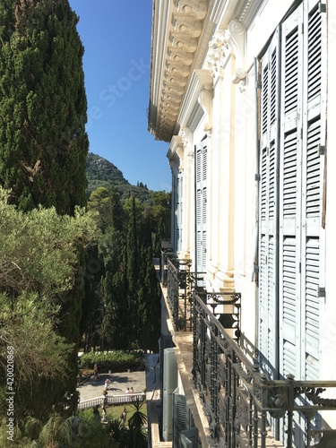 Achilleio Palace in Gastouri, Corfu, Greece photo