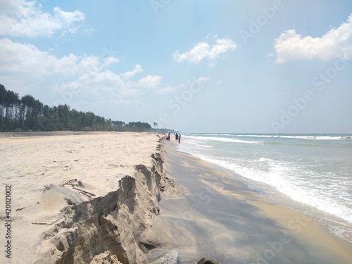 Kappil beach, seascape view Thiruvananthapuram Kerala photo