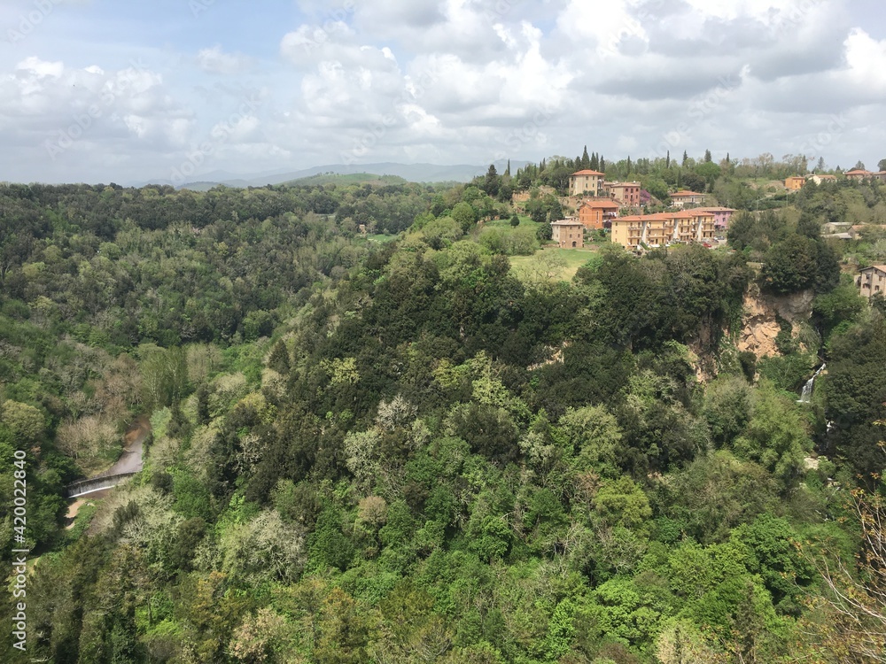 Fototapeta premium View of Pitigliano, Italy