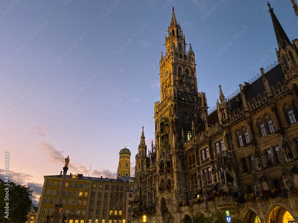 Fototapeta premium City Hall Munich, Germany