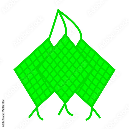 Ketupat icon for Ramadan Kareem and Eid
