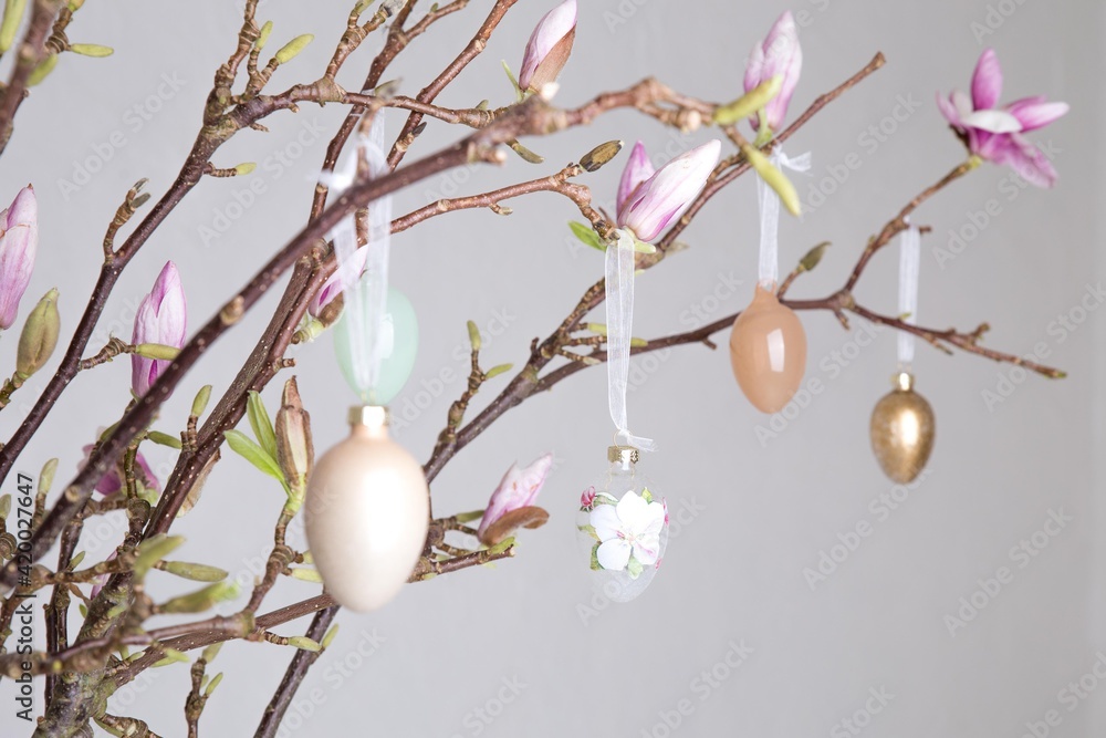 The beautiful Danish Easter decoration The beautiful Danish Easter decoration