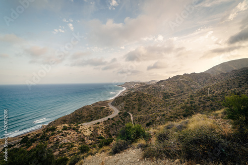 Zona Algarrobico en Carboneras  parque natural cabo de Gata Nijar  Almer  a  Andaluc  a