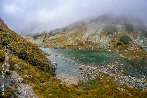 Obraz na płótnie Dolinka za Mnichem, Tatry w salonie