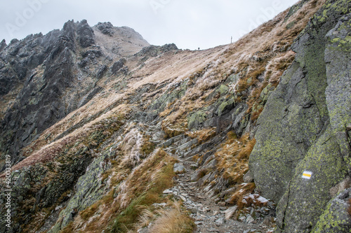 Obraz na płótnie Szpiglasowa Przełęcz, Tatry w salonie