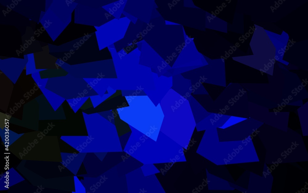 Dark Blue, Green vector layout with lines, triangles. Dark Blue, Green vector layout with lines, triangles.