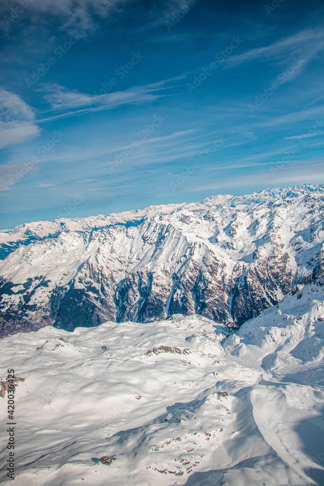 swiss landscape from helicopter swiss landscape from helicopter