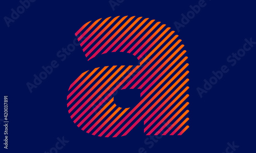 Letter logo a, Initial letter logo a, logo a