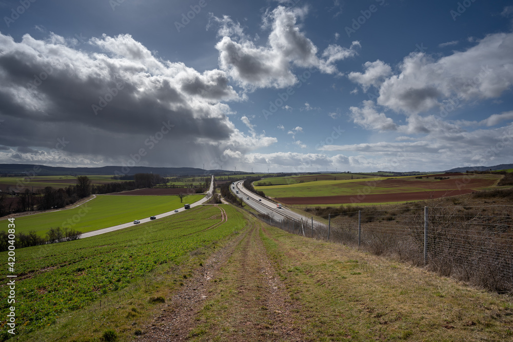 L401 und A63 im Donnersbergkreis