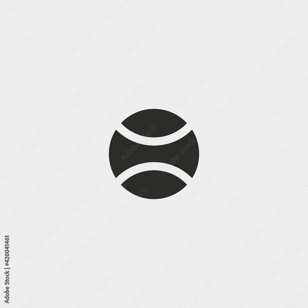 Ball icon isolated on background. Pet toy symbol modern, simple, vector, icon for website design, mobile app, ui. Vector Illustration Ball icon isolated on background. Pet toy symbol modern, simple, vector, icon for website design, mobile app, ui. Vector Illustration