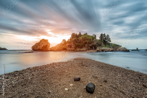 Isolabella Sicily at sunrise photo