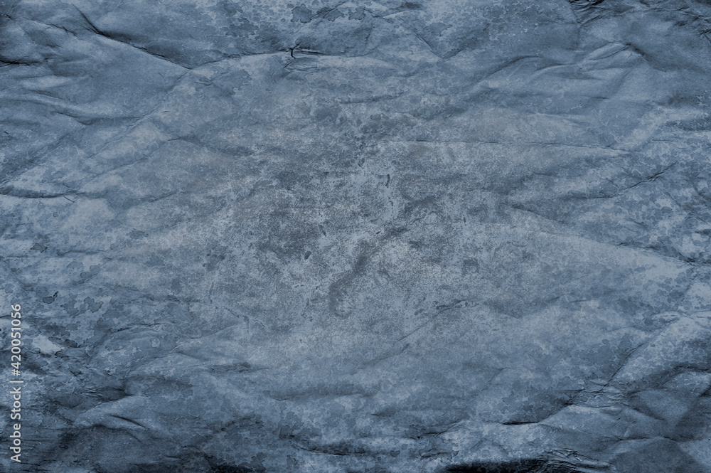 Wrinkled paper texture background. Art Paper. Dark grey blue slate background or texture. Wrinkled paper texture background. Art Paper. Dark grey blue slate background or texture.