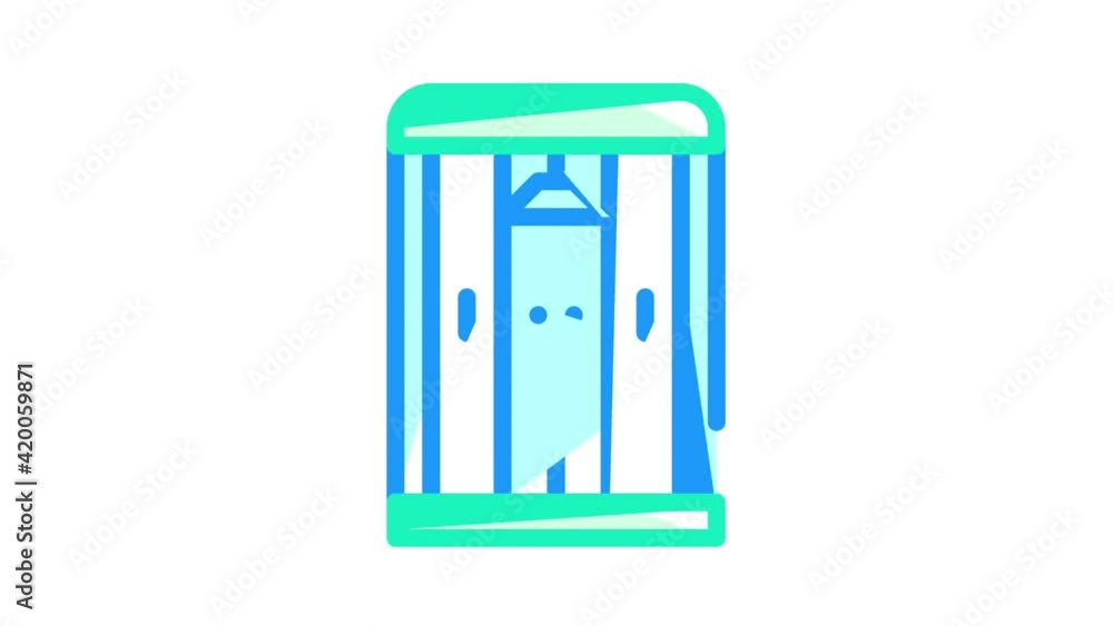 wardrobe furniture color icon animation wardrobe furniture color icon animation