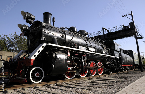 old steam locomotive