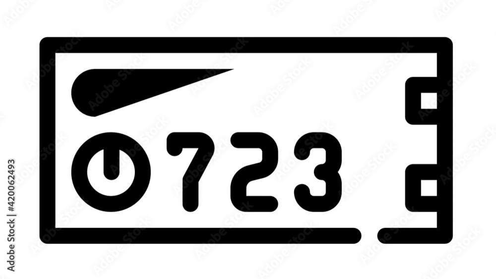coworking mailbox black icon animation coworking mailbox black icon animation