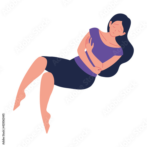 woman with depression