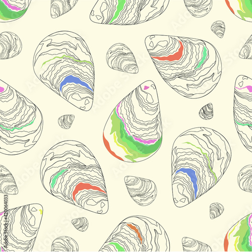 Oysters cartoon
