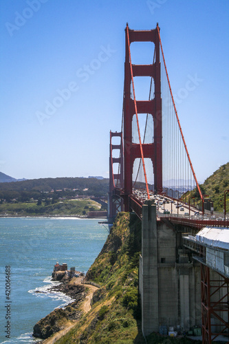 General view of Golden Gate. San Francisco