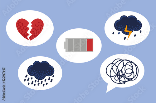mental health icons