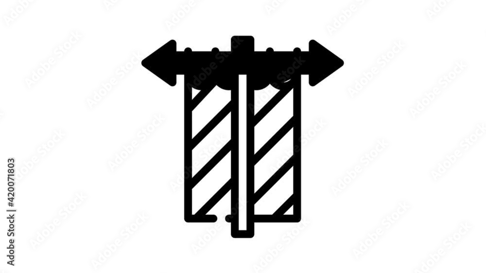 viking flag black icon animation viking flag black icon animation