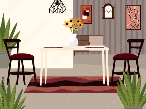 dining room interior