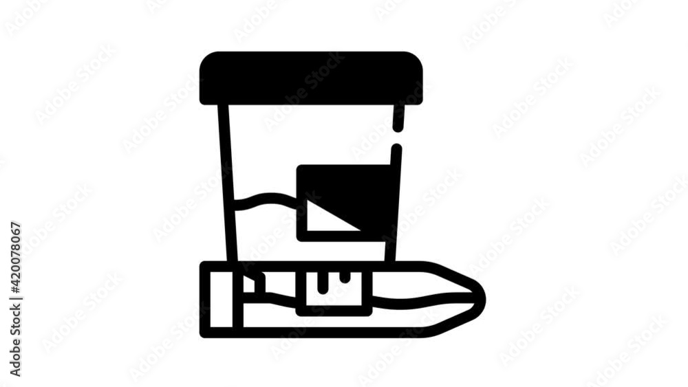 analysis packages black icon animation analysis packages black icon animation