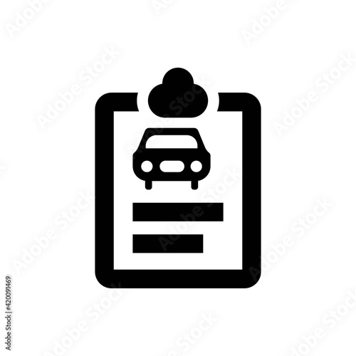 Auto insurance icon