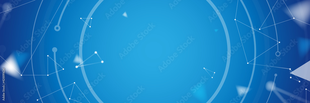 Abstract network connection. Futuristic technology. Connected Lines and dots. Communication technology for internet. Vector illustration Abstract network connection. Futuristic technology. Connected Lines and dots. Communication technology for internet. Vector illustration