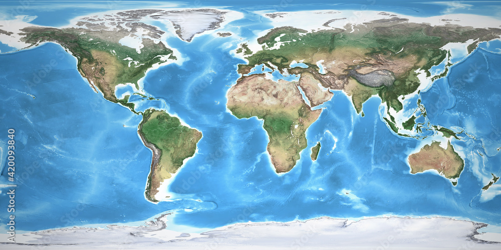 Illustrazione Stock Physical map - 1000 F 420093840 DFtW9iSTp1onQuOY32WWrxbIjoV3ijrm