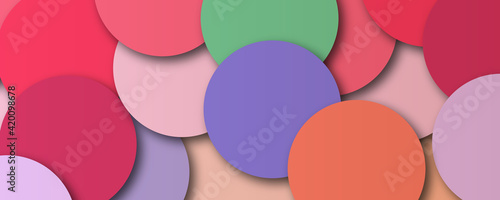 Colorful shoes on white background