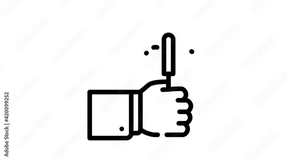 burning sparklers black icon animation burning sparklers black icon animation