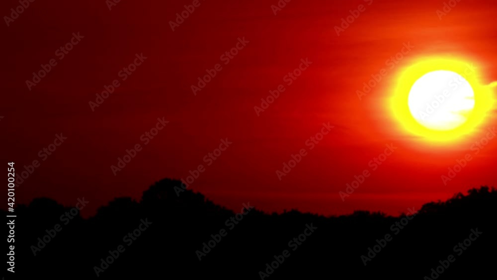 Sunrise landscape, Nature Sky, Sunlight Red Timelapse
Sunrise landscape, Nature Sky, Sunlight Red Timelapse