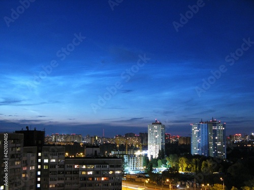 Silver clouds above the Kyiv_4