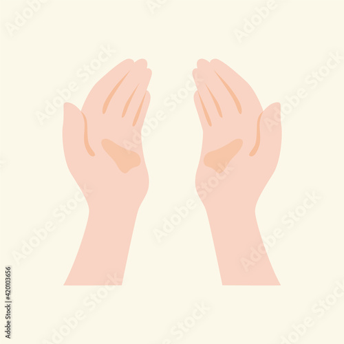 Hand icon that gently wraps