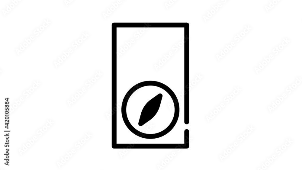 compass tool black icon animation compass tool black icon animation