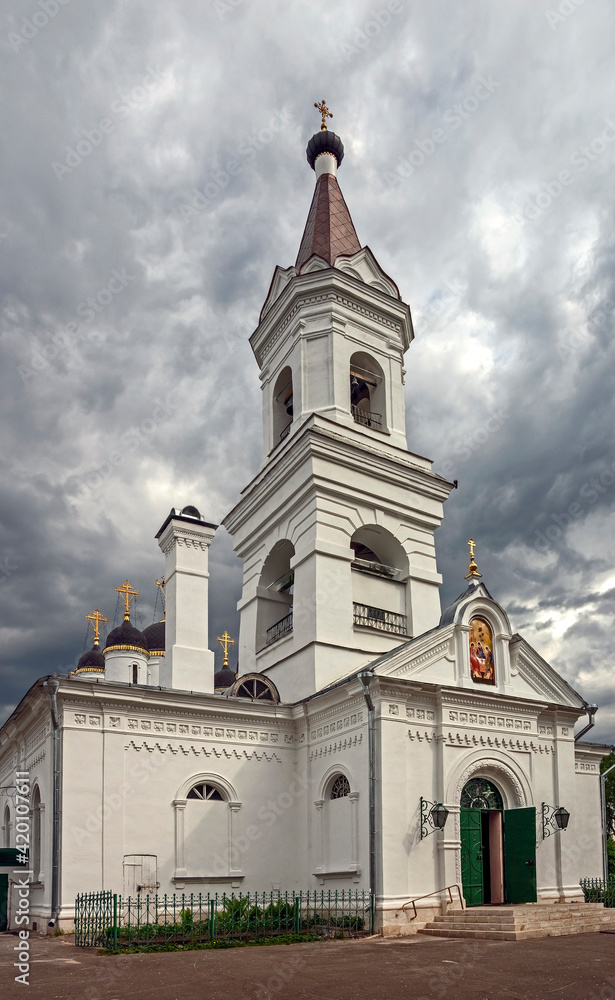Naklejka premium St Trinity church. City of Tver, Russia. Year of construction - 1564 