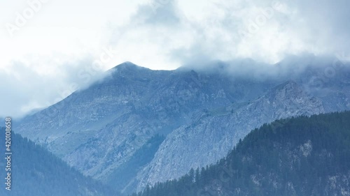 Timelapse dans les Alpes