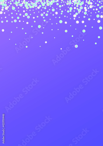Unicorn Splash Top Blue Background. Hologram Fun © Natallia