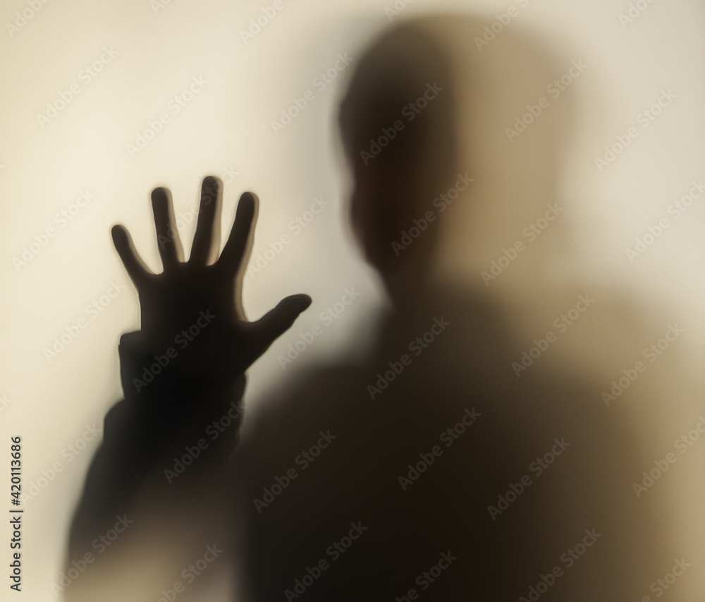 Shadow silhouette fear