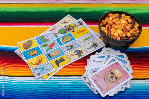 La Lotería Mexicana, juego de mesa familiar.