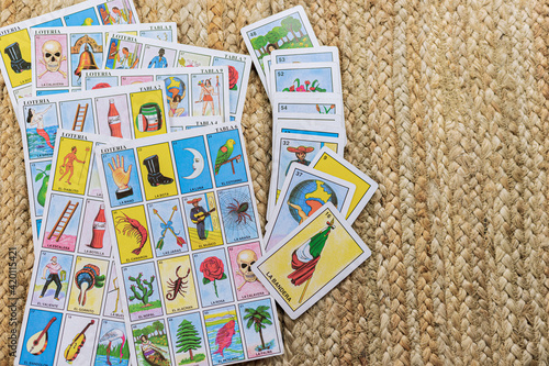 La Lotería Mexicana, juego de mesa familiar.