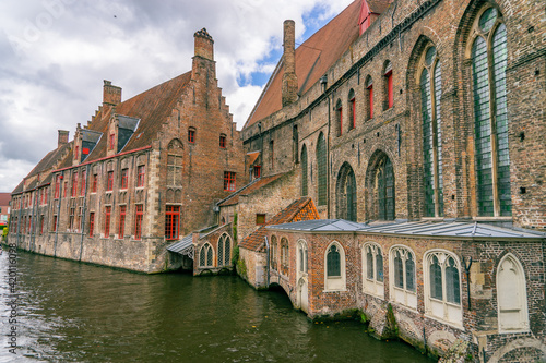 The Beautiful Medieval Town of Bruge in Belgium