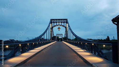 Kaiser-Wilhelm-Brücke in Wilhelmshafen, Germany - Streetview photo