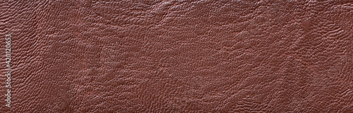 texture of old vintage brown leather background