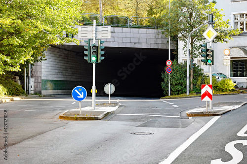 Lüdenscheid Tunnel an der Hochstraße