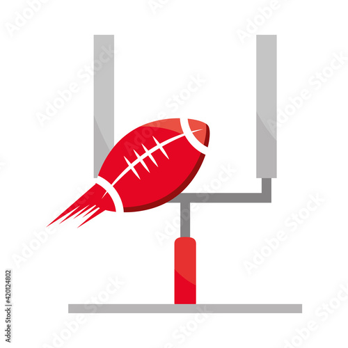 american football goal