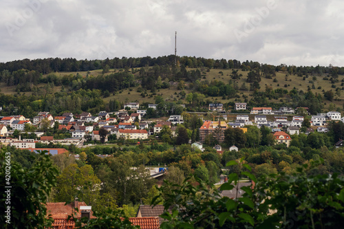 summer view of the city of riedenburg in bavaria